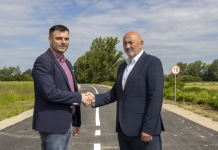 Općinski načelnik Stjepan Ivoš sa Sisačko-moslavačkim županom Ivanom Celjakom obišli novoasfaltiranu cestu Mahovo-Ivanić Grad