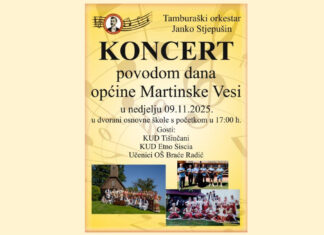 Koncert povodom Dana općine Martinska Ves