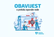 Otežana isporuka pitkom vodom te mogućnost slabijeg pritiska na cijelom vodoopskrbnom sustavu Sisačkog vodovoda od utorka 05.05.2026. do srijede 06.05.2026.